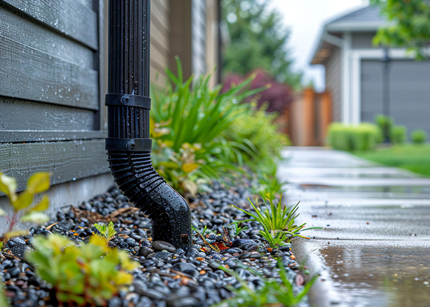 Basement Water Intrusion Rain Pipes - ABV Contractors}
