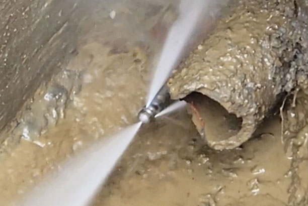 Sewer Line Cleaning Inset Sewer Jet ABV Contractors