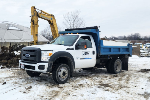 Sewer Line Repair Truck ABV Contractors