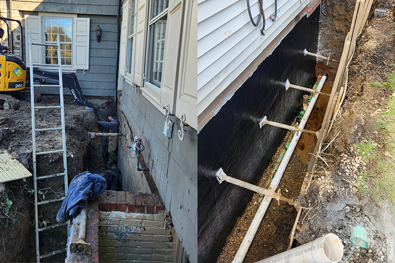 basement-waterproofing-methods-split-image